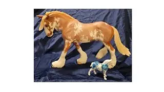 Breyer Unboxing - Heath, 2024 Collector Club Exclusive & One Custom G1 Drafter Stablemate!