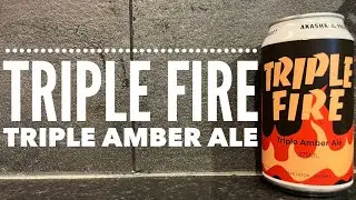 Akasha Triple Fire Triple Amber Ale By Akasha Project | Australian Craft Beer Review