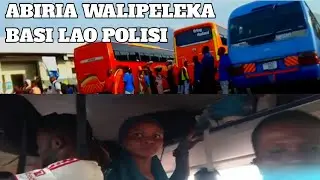 ABIRIA MOROGORO WAANDAMANA MPAKA KITUO CHA POLISI | WAPINGA  USAFIRI WAO KWA HOJA NZITO.