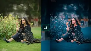 Blue and orange tone Lightroom photo editing//preset download free//