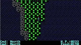 Ultima II Comparison - CGA vs EGA Upgrade