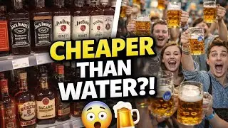 Beer Cheaper Than Water?! 😲 Germany Supermarket Prices 🍺