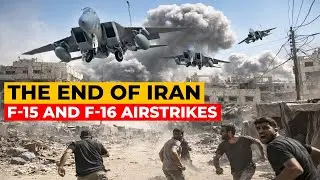 Iran SHOCKED! US Military SURGES 10 F-15 and F-16 Jets into IRAN Airspace NOW