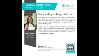 DG Legal online events in October 2025