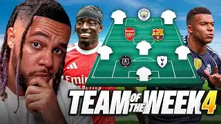World Team of the Week 4! 🌍 ft. Mbappe, Haaland + Thuram