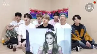 BTS REACTION TO BLACKPINK - HUMAN (FMV)