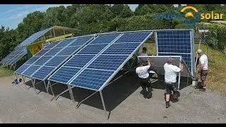 Solar Container (east- west) made by Multicon Solar