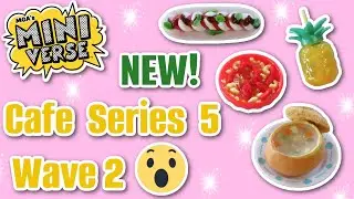 NEW! Miniverse Cafe Series 5 Wave 2 - Part 1! 🍍 