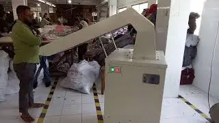 Thread sucking machine