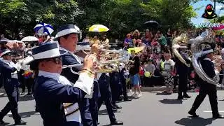 Big Band La Libertad Oeste | Árbol sin Hojas | Desfile del Comercio 2024 🇸🇻