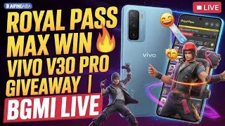 Vivo v 30 pro max win royal pass | BGMI #shortsfeed #livestream #bgmilive