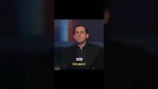 Evolution Steve Carrell #stevecarrel #theoffice #shortsvideo #evolution