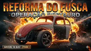 Fusca joaninha andamento do projeto
