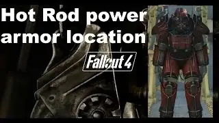 Fallout 4 HOT ROD power armor paint location