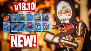 *NEW* Edit Styles in v18.10 Fortnite UPDATE! OOooOOOooo SPOOKY!