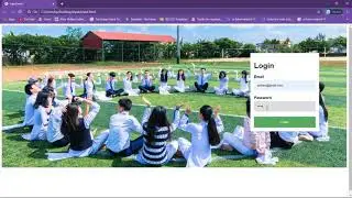 Responsive Login Form on Image  | Pure Css tutorial