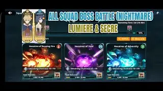 All Squad Boss Battle Nightmare | Black Clover Mobile Season 15