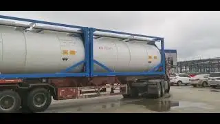 Steel-lined Plastic T14 Tank Container.