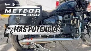 &iquest;VALE LA PENA? Escape S&S + Filtro DNA en mi Meteor 350 🏍️💨