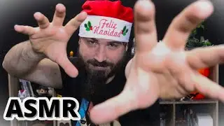 ASMR MANOS NAVIDE&Ntilde;AS TE DAN UN MASAJE CON SU SONIDO EN TU CABEZA Y CUELLO - RELAJACI&Oacute;N - #ASMR