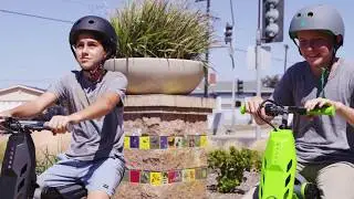 VIRO Rides | Vega Motorized Transforming Scooter & Mini Bike | No Bikes!