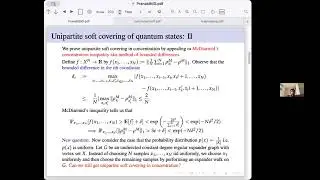 Fully smooth multipartite covering and decoupling and matrix Chernoff concentration bounds | P. Sen