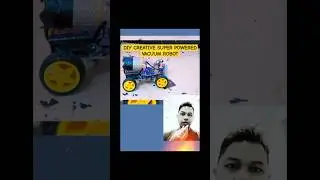 DIY Super-Powered Vacuum Robot &ndash; Build Your Own Dust Buster! #Shorts#diy