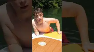 You never know what else is in the lake with you&hellip; #gay #travel #camping #lake