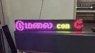 P10 FULL COLOUR LED Scrolling  Display for Bus Routes With Switch Mode| Grand LED