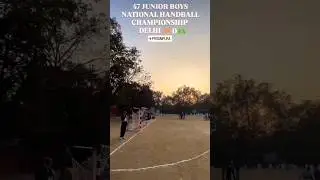47th Handball National Championship Pitmpura delhi 🤾🥅 #handball #47thnational #handballlover