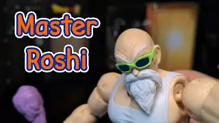 Dragon Stars MASTER ROSHI Dragon Ball Z Figure Review