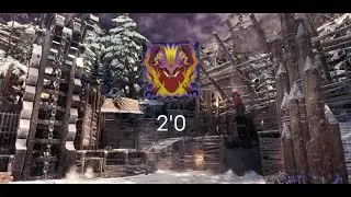 [MHW] Tempered Teostra Heavy Bowgun Solo 2'0