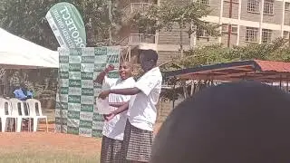 a poem in sign language Machakos school for the deaf.