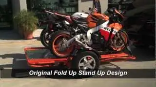 Kendon Limited Edition Dual Stand-Up&trade; Motorcycle Trailer