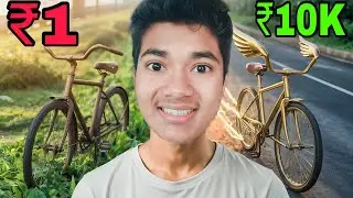 ₹1 Vs ₹10000 টাকার সাইকেল 😱 কোনটা best সাইকেল 💥💫 ( shocking result )