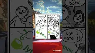 Java Vs Python 🤣🤣🤣🤣#funny #programming #java #python  #jokes #memes #viralvideo #coding #foryou #fyp