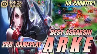 ARKE Pro Gameplay BEST HERO ASSASSIN | Technique & Strategy Domination The Game - Honor of Kings