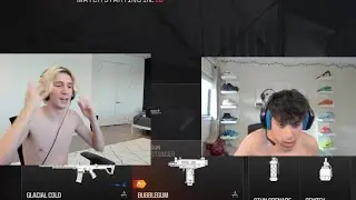 xQc's Team is playing without Shirts