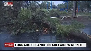 Tornado hits Adelaide's northern suburbs