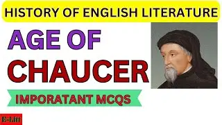 AGE OF CHAUCER: IMPORTANT MCQS
