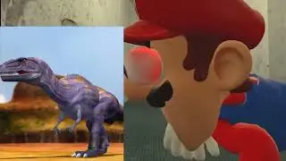 Mario crashing out 