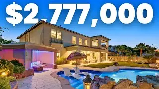 Inside a $2.77M LUXURY Resort-Style Home with Strip Views in Las Vegas | THE OPUS