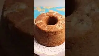 Bolo de banana sem gl&uacute;ten