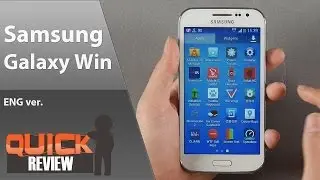 [EN] Samsung Galaxy Win Quick Review