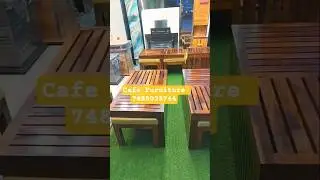 Cafe Chair Table furniture set in Kolkata 🔥 Second hand Restaurant  / Cafe Furniture in Kolkata 🔥