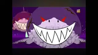 Scary sharks are flying tonight Penny the Purple Shark version