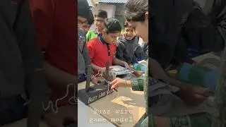 Science model #nationalscienceday #tlm #innovative ideas #hardworking students #trending #buzz game
