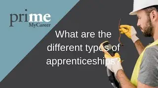 What are the different types of apprenticeships