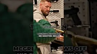 Conor McGregor Shows Off His Shooting Skills🔫🇮🇪