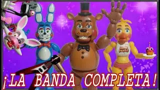 Unboxing de toda la banda toy de FNAF 2/ Jazwares
